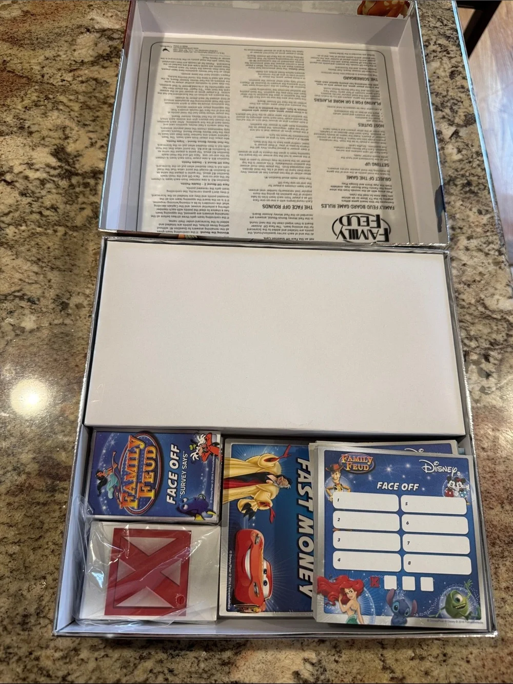 Family Feud Disney Edition Board Game - Disney Characters